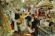 Valentin Serov Coronation of Nicholas II of Russia USA oil painting artist
